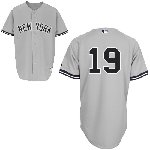 Masahiro Tanaka #19 MLB Jersey-New York Yankees Men's Authentic Road Gray Baseball Jersey - Click Image to Close